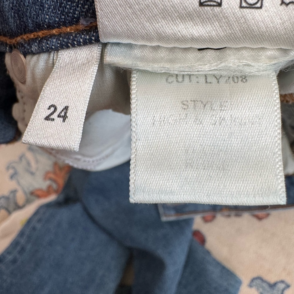 Reformation High Rise Blue Jeans - Picture 6 of 10